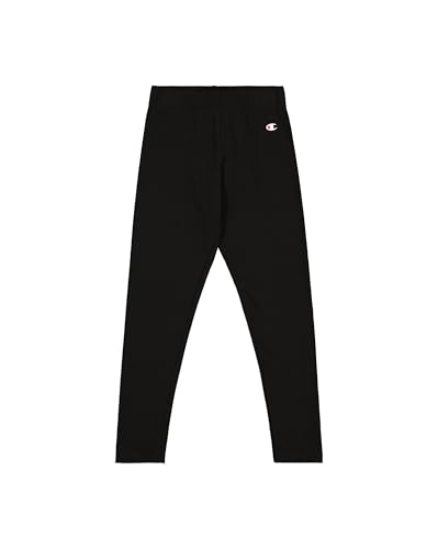 Champion Mädchen Legacy Graphic Shop G (405028) -Tcv Cotton Lycra Formende Legging, Schwarz (KK001), 15-16 Years von Champion