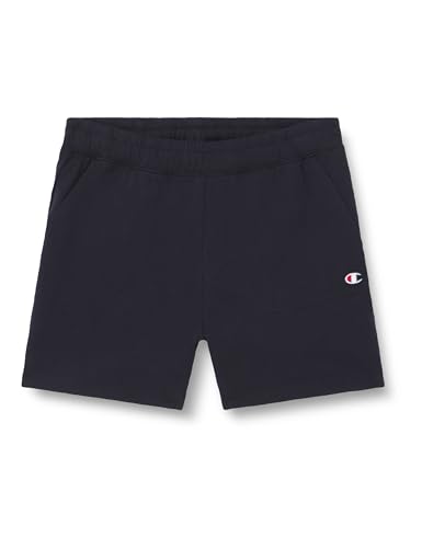 Champion Mädchen Legacy Icons G-Pro Jersey Regular Waist Bermuda Shorts, Marineblau, 13-14 Jahre von Champion