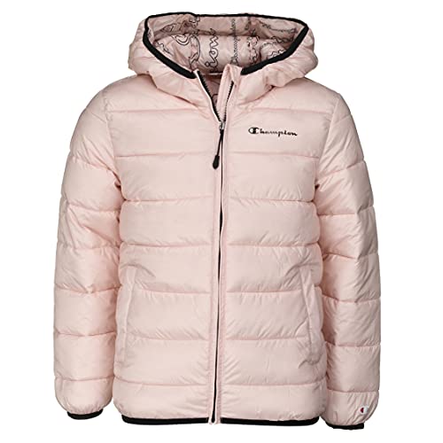 Champion Mädchen Legacy Outdoor Hooded Jacke, Rosa, 13-14 Jahre von Champion