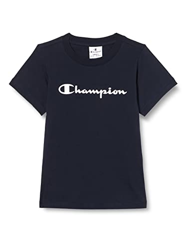 Champion Mädchen T-Shirt American Classics, Marineblau, 6 Jahre von Champion