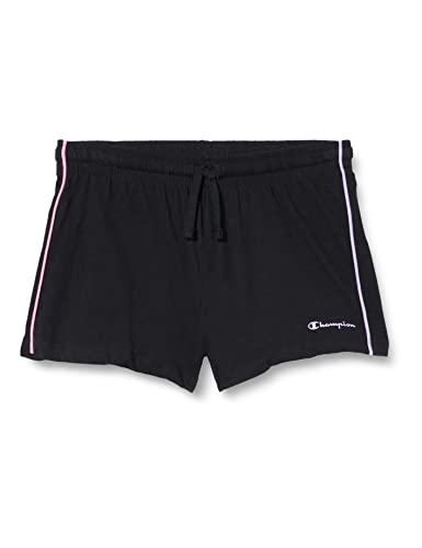 Champion Mädchen und Jungen Legacy C-Color-Regular Shorts, Schwarz, 9-10 Jahre von Champion