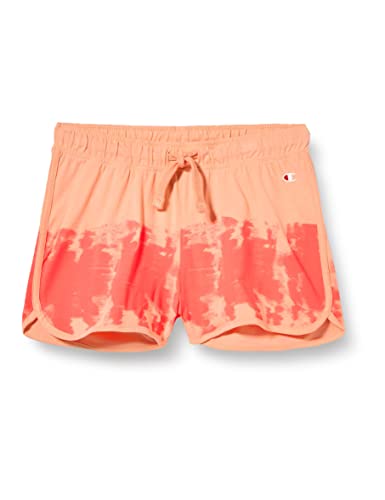 Champion Mädchen und Jungen Legacy Color Ground C-Logo Regular Shorts, Flamingo Pink, 5-6 Jahre von Champion