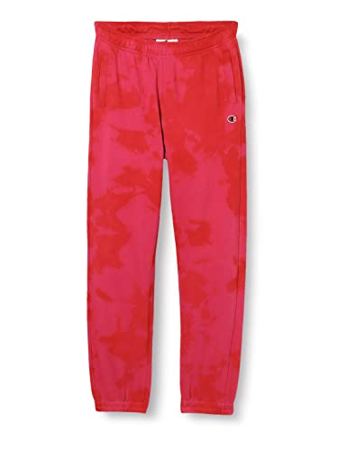 Champion Mädchen und Jungen Rochester 1919 Logo Tie Dye Elastic Cuff Trainingshose, Fuchsia (Fpl), 13-14 Jahre von Champion