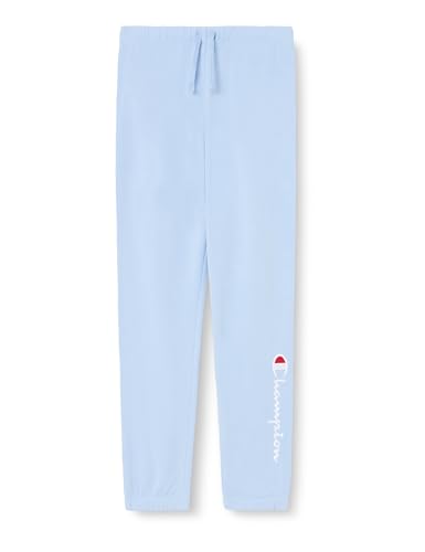 Champion Mädchen und Mädchen Legacy Icons G-Ultralight Spring Terry Elastic Cuff Trainingshose, himmelblau, 13-14 Jahre von Champion