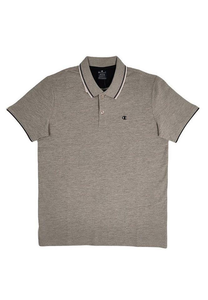 Champion Poloshirt Champion Herren Polo 217496 EM006 OXGM NNY WHT NNY Grau von Champion