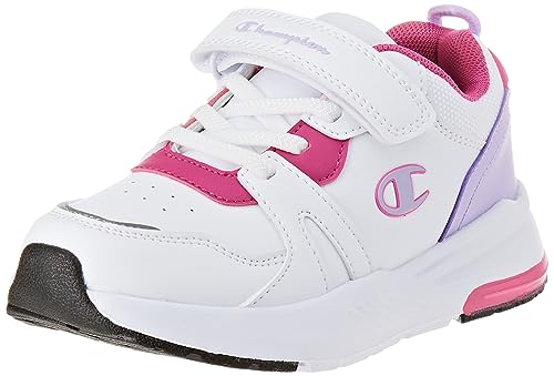 Champion Ramp Up Pu G Ps Sneakers, Bianco Lilla Fuscia Ww002, 34 EU von Champion