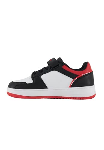 Champion Rebound 2.0 Low B Ps Sneaker, Schwarz, Weiß, Rot, Kk003, 33 EU von Champion