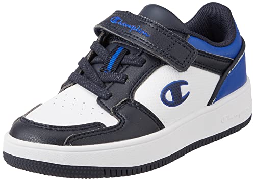 Champion Rebound 2.0 Low B Ps Sneakers, Weiß Marineblau Ww007, 32 EU von Champion