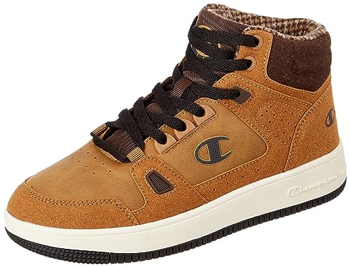 Champion Rebound Mid Winterized B Gs Sneakers, Giallo Sabbia Nero Ys008, 38 EU von Champion