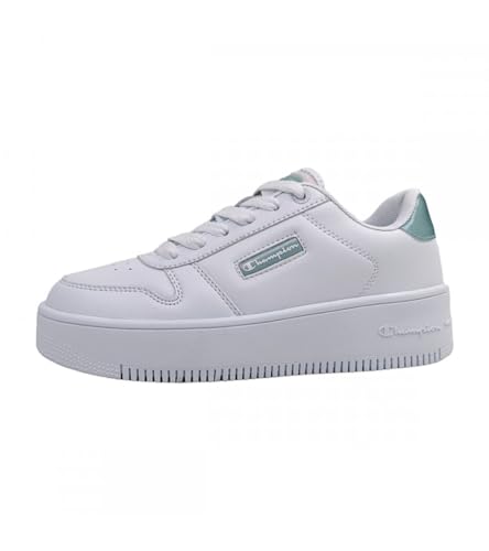 Champion Rebound Platform Metal Wht/Lt.Blue Größe EU 38 von Champion