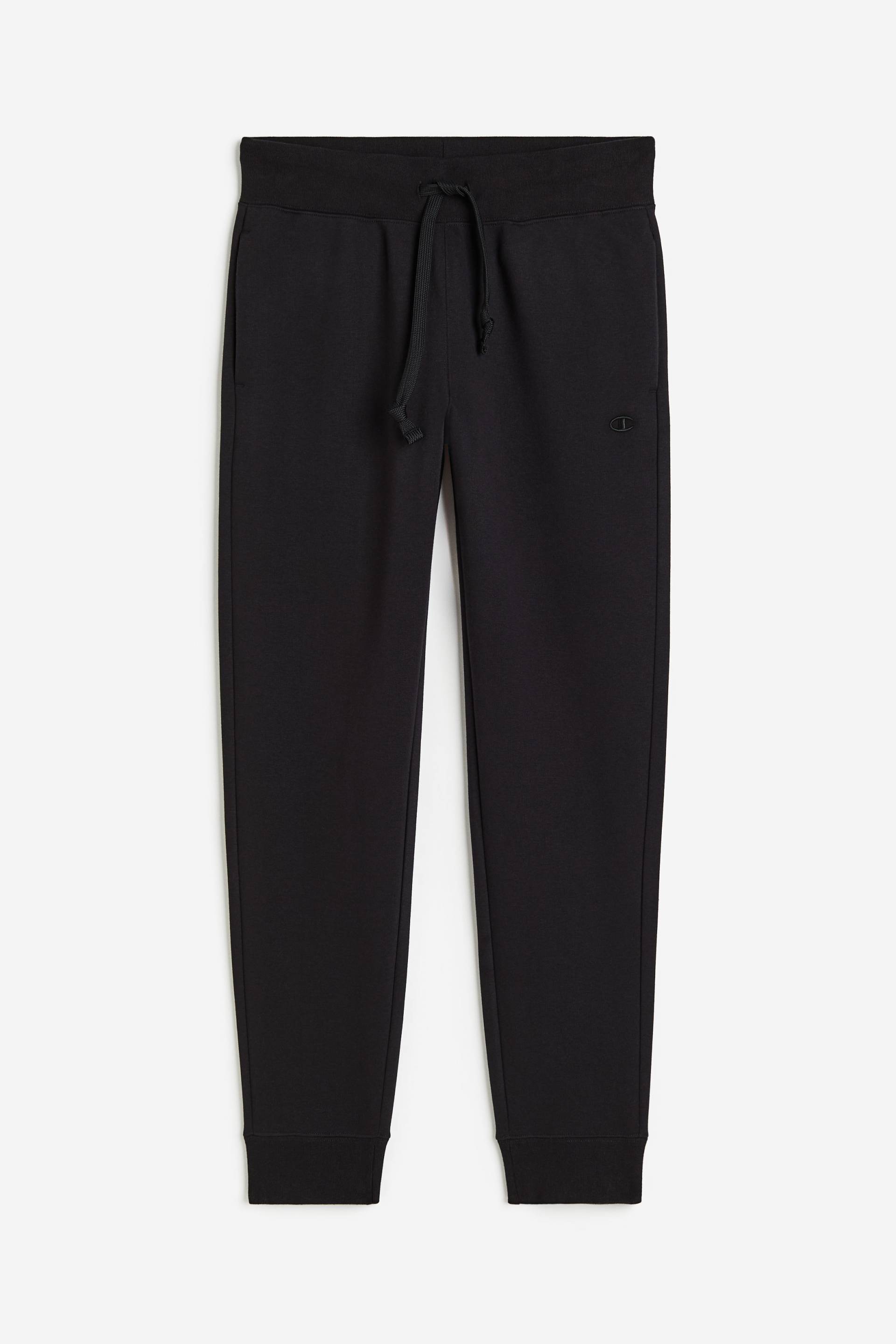 Champion Rib Cuff Pants Black Beauty, Jogginghosen in Größe M von Champion