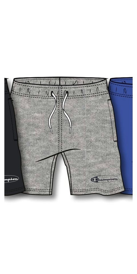 Champion Shorts Freizeithose (Baumwolle) kurz grau Jungen von Champion