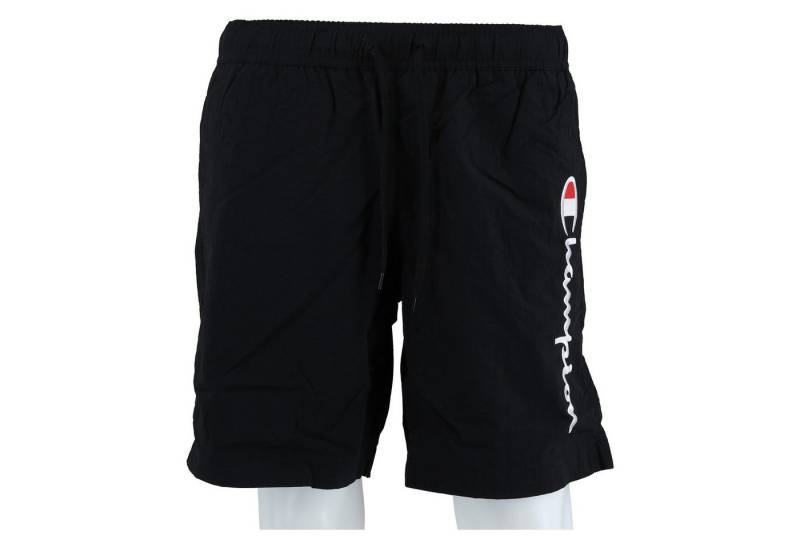 Champion Shorts Freizeithose (mit Innennetz) mit Logo-Schriftzug schwarz Herren von Champion