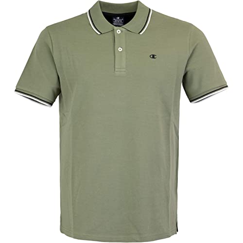 Champion Small C Logo Polo Shirt (ALD/NBK/WH, M) von Champion