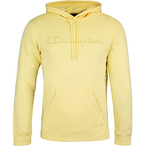 Champion Small Logo Hoody (L, Yellow) von Champion