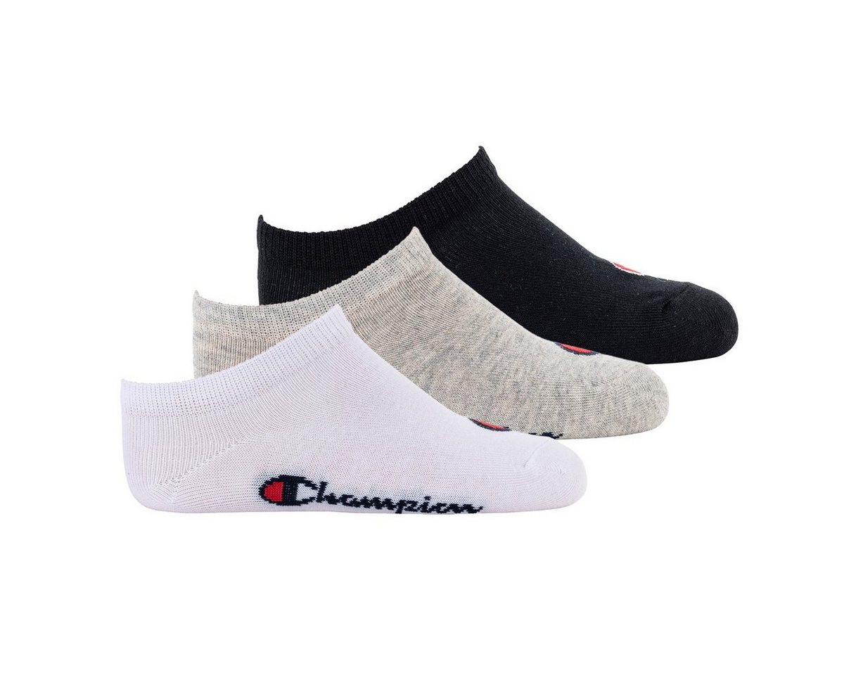 Champion Freizeitsocken Kinder Socken, 3er Pack- Sneaker, einfarbig von Champion