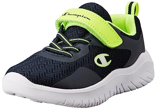 Champion Jungen Softy Evolve B Ps Sneakers, Marineblau Gelb Schwefel Bs502, 29.5 EU von Champion