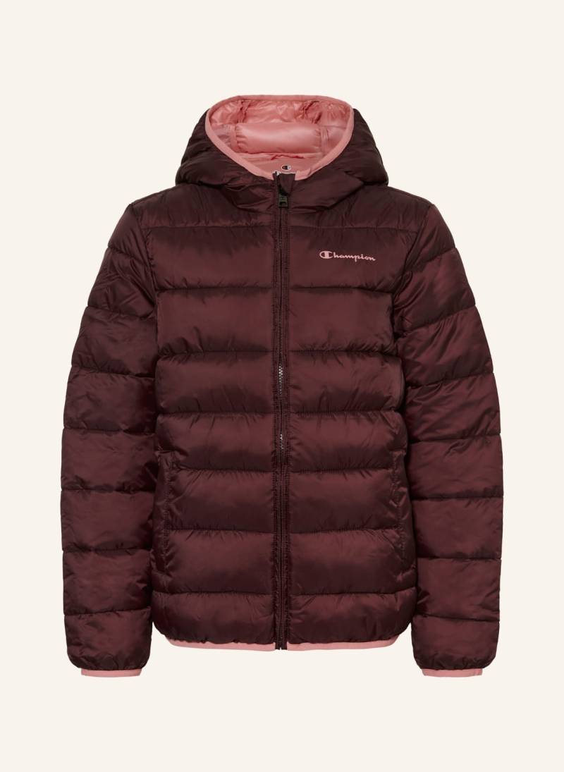Champion Steppjacke rot von Champion