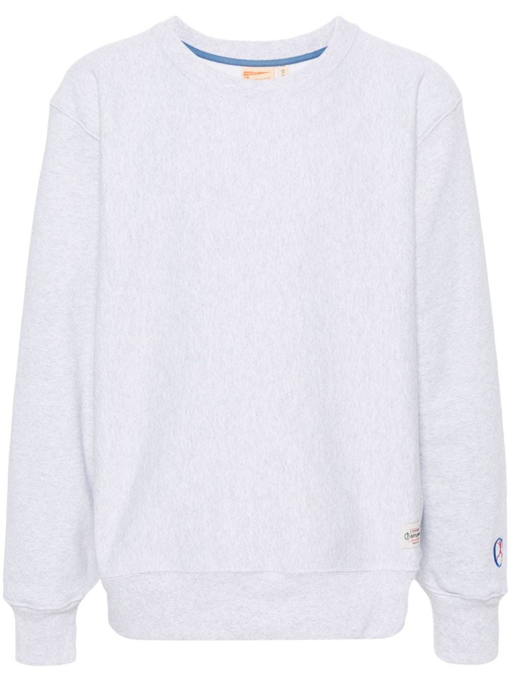 Champion Sweatshirt mit Logo-Stickerei - Grau von Champion