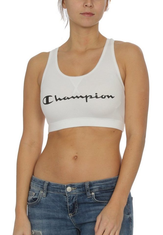 Champion T-Shirt Champion Bra Damen 112570 F19 WW001 WHT Weiss von Champion