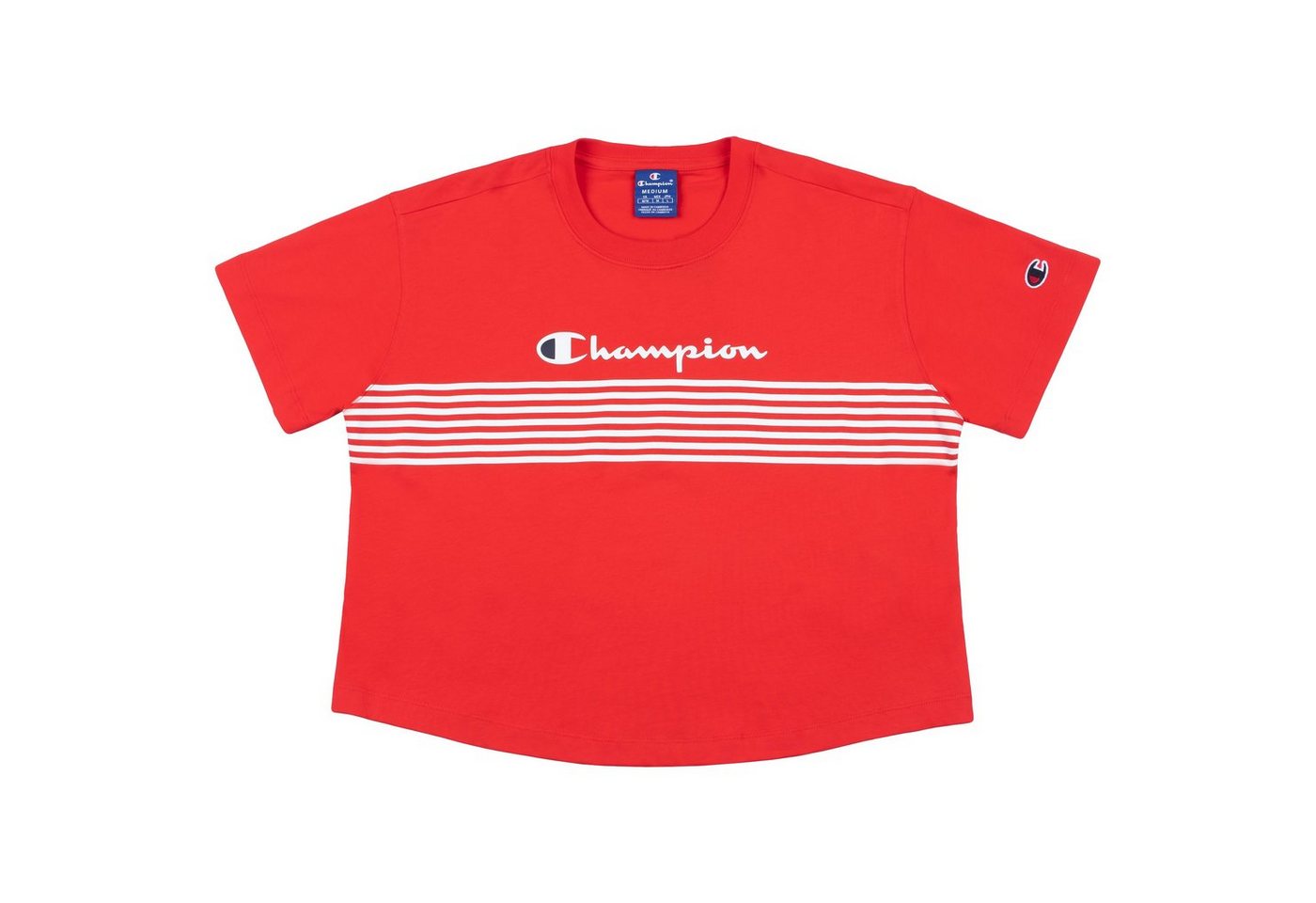 Champion T-Shirt Champion Damen T-Shirt Crewneck Croptop 113098 Adult von Champion