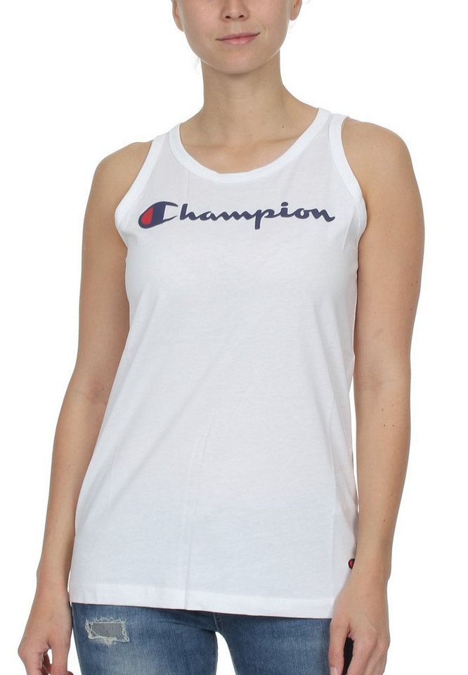 Champion T-Shirt Champion Tanktop Damen 111791 S19 WW001 WHT Weiss von Champion