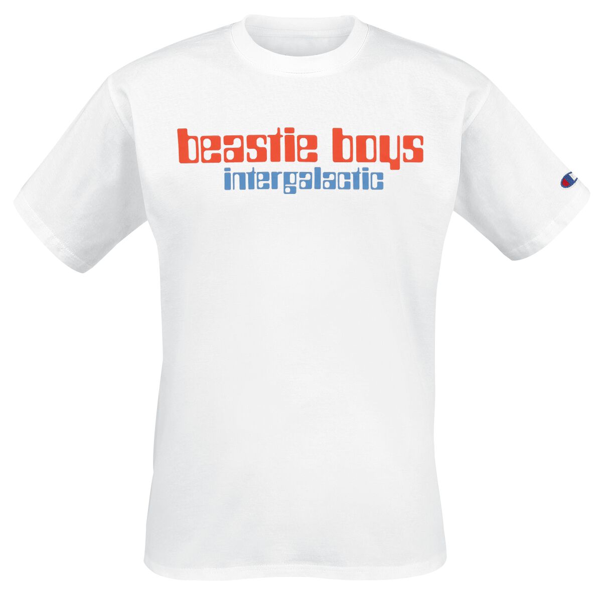 Champion T-Shirt - Champion x Beastie Boys - Crewneck T-Shirt - S bis XXL - für Männer - Größe L - weiß von Champion
