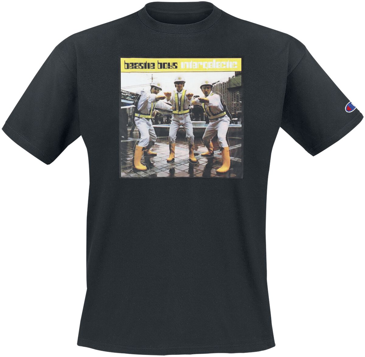 Champion T-Shirt - Champion x Beastie Boys - Crewneck T-Shirt - S bis XXL - für Männer - Größe S - schwarz von Champion
