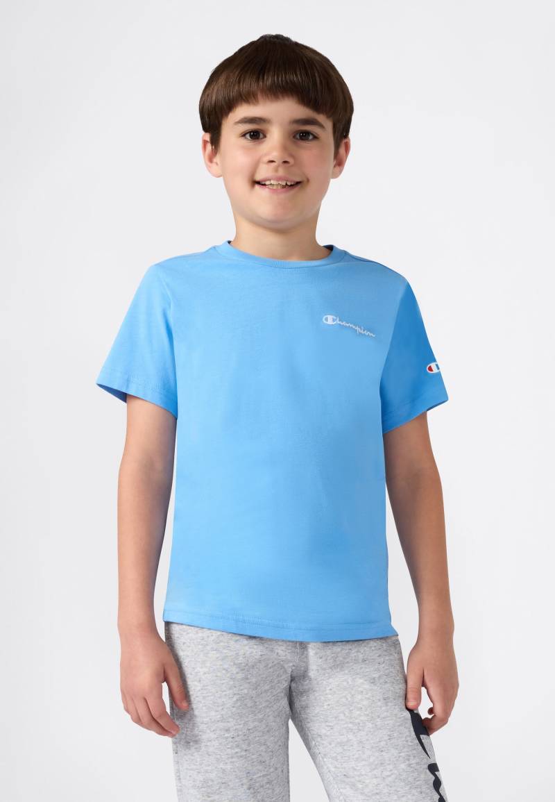 Champion T-Shirt "ICONS CONTRAST Crewneck T-Shirt" 1 Stk. sportlicher Stil, klassischer Schnitt, für Kinder von Champion