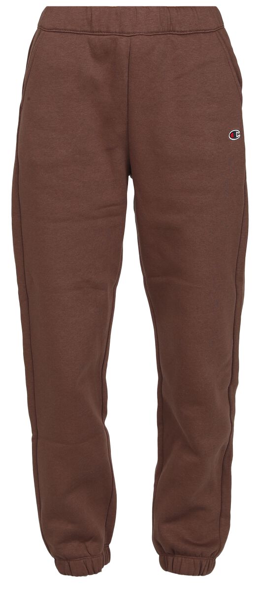 Champion Trainingshose - Elastic Cuff Pants - S bis XL - für Damen - Größe L - bordeaux von Champion