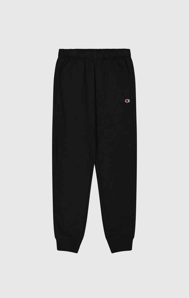 Champion Trainingshose Herren Fleece Slim Fit Jogginghose - Schwarz von Champion