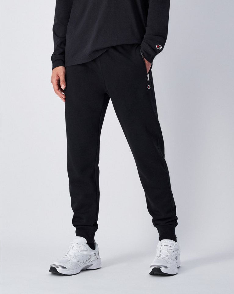 Champion Trainingshose Rib Cuff Pants Herren Jogginghose schwarz Champion Trainingshose Rib Cuff Pants Herren Jogginghose schwarz von Champion