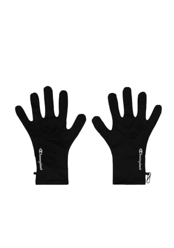 Champion Unisex Athletic Accessories (806056) -Modern Sport Technical Script Logo Winterhandschuhe, Schwarz (KK001), M von Champion
