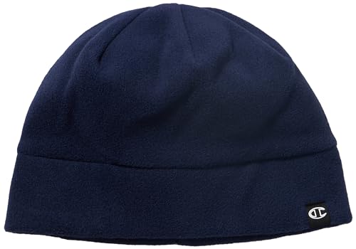 Champion Unisex Athletic Accessories-802429 Beanie-Mütze, Marineblau, One Size von Champion