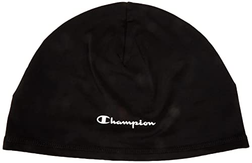 Champion Unisex Athletic Accessories-805669 Thermic Beanie-Mtze, Schwarz, Einheitsgröße für alle von Champion