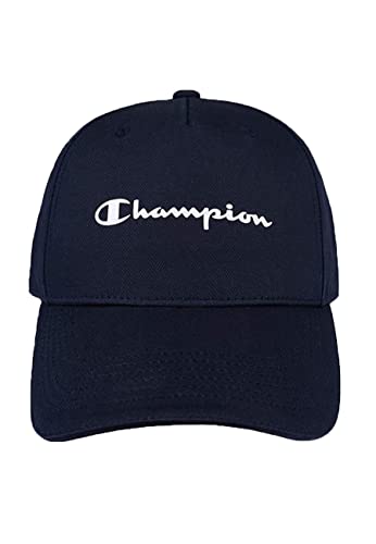 Champion Unisex Caps Baseballkappe, Marineblau, Einheitsgröße für alle von Champion