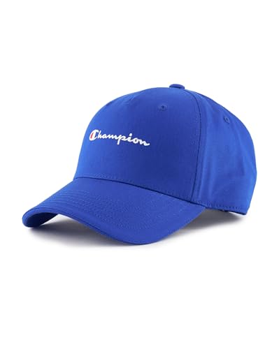 Champion Unisex Icons Baseball Cap Verschluss, Blau (BS008), Einheitsgröße von Champion