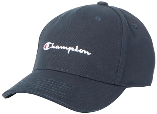 Champion Unisex Kinder Junior Caps-802421 Baseballkappe, Marineblau, Einheitsgröße von Champion