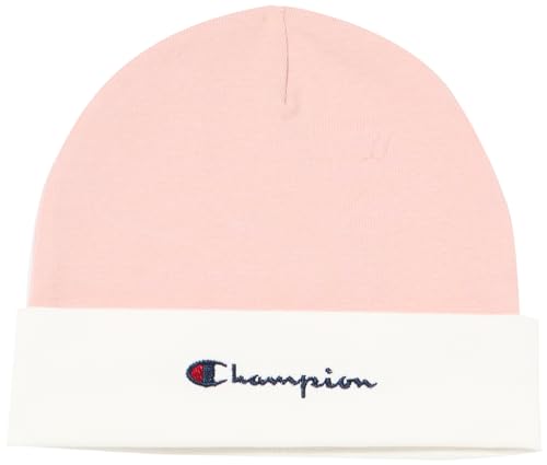 Champion Unisex Kinder Junior Caps-802424 Beanie-Mütze, Rosa, Einheitsgröße von Champion