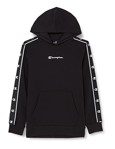 Champion Unisex Kinder Legacy American Tape Powerblend Kapuzenpullover, Schwarz, 7-8 Jahre von Champion