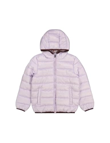 Champion Unisex Kinder Legacy Outdoor B (306868) -Wr Light Cirè 40gr Small Script Logo Hooded Jacke, lila (VS057), 13-14 Years von Champion
