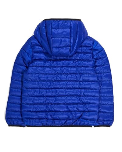 Champion Unisex Kinder Legacy Outdoor K-Light Wr Allover Contrast Logo Hooded Jacke, Elektrischblau, 3-4 Jahre von Champion