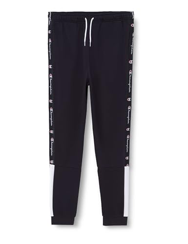Champion Unisex Kinder Legacy Retro Sport B (306858) -Ultralight Soft Compact Fleece Rib Cuff Trainingshose, Blau (Bs501), 15-16 Jahre von Champion