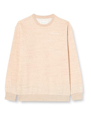 Champion Unisex-Kinder und Jugendliche Rochester 1919 Eco Future K-Organic Cotton Fleece Crewneck Sweatshirt, Rosa Antico Melange, 13-14 Jahre von Champion