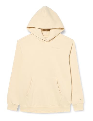 Champion Unisex-Kinder und Jugendliche Rochester 1919 Eco Future K-Organic Cotton Fleece Kapuzenpullover, Beige Chiaro, 13-14 Jahre von Champion