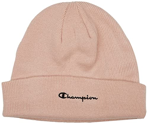 Champion Unisex Knit Beanie-Mtze, Altrose, Einheitsgröße für alle von Champion