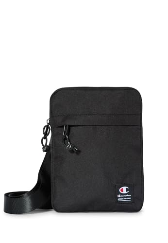 Champion Unisex Lifestyle Bags Script Shop-(806022) Small Shoulder 0,7l Tasche, Schwarz (NBK) von Champion