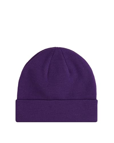 Champion Unisex Lifestyle Caps (806064) -Recycled Acrylic Knitted Yarn Embroidered Script Logo Beanie-Mütze, lila (VS025), One Size von Champion