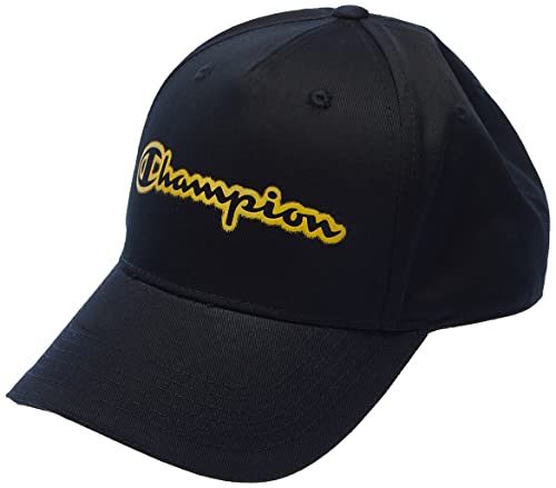 Champion Unisex Lifestyle Caps-800396 Baseballkappe, Schwarz (Kk001), One Size von Champion