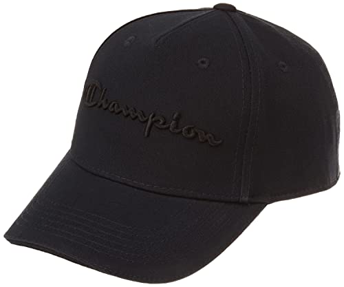 Champion Unisex Lifestyle Caps-800721 Baseballkappe, Schwarz (Kk001), One Size von Champion
